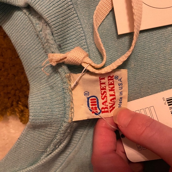 Vintage crop sweater Bears Floral - Picture 4 of 5